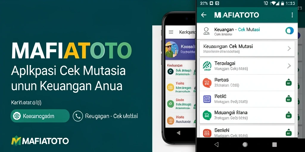 Tampilan antarmuka MAFIATOTO yang modern dan fungsional.