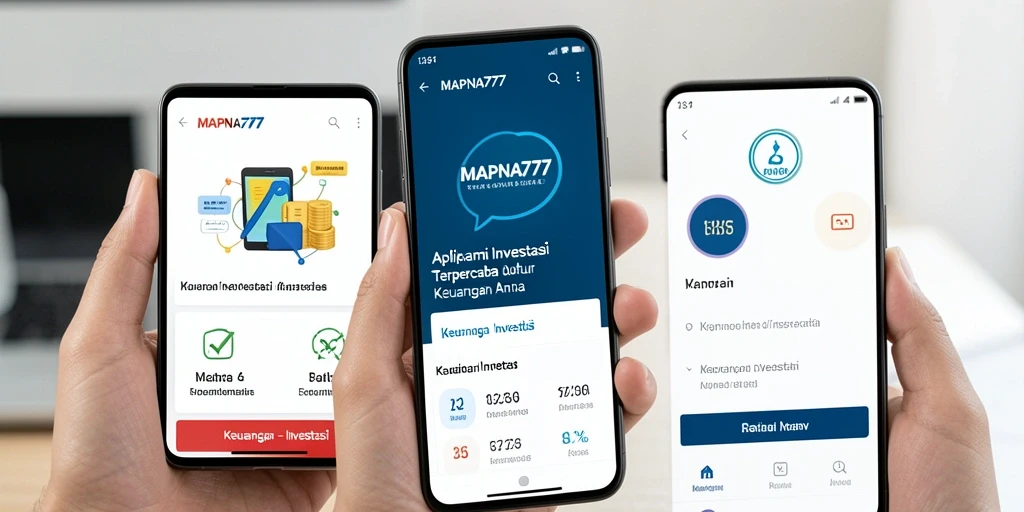 Tampilan antarmuka pengguna MAPNA777 yang modern dan fungsional.